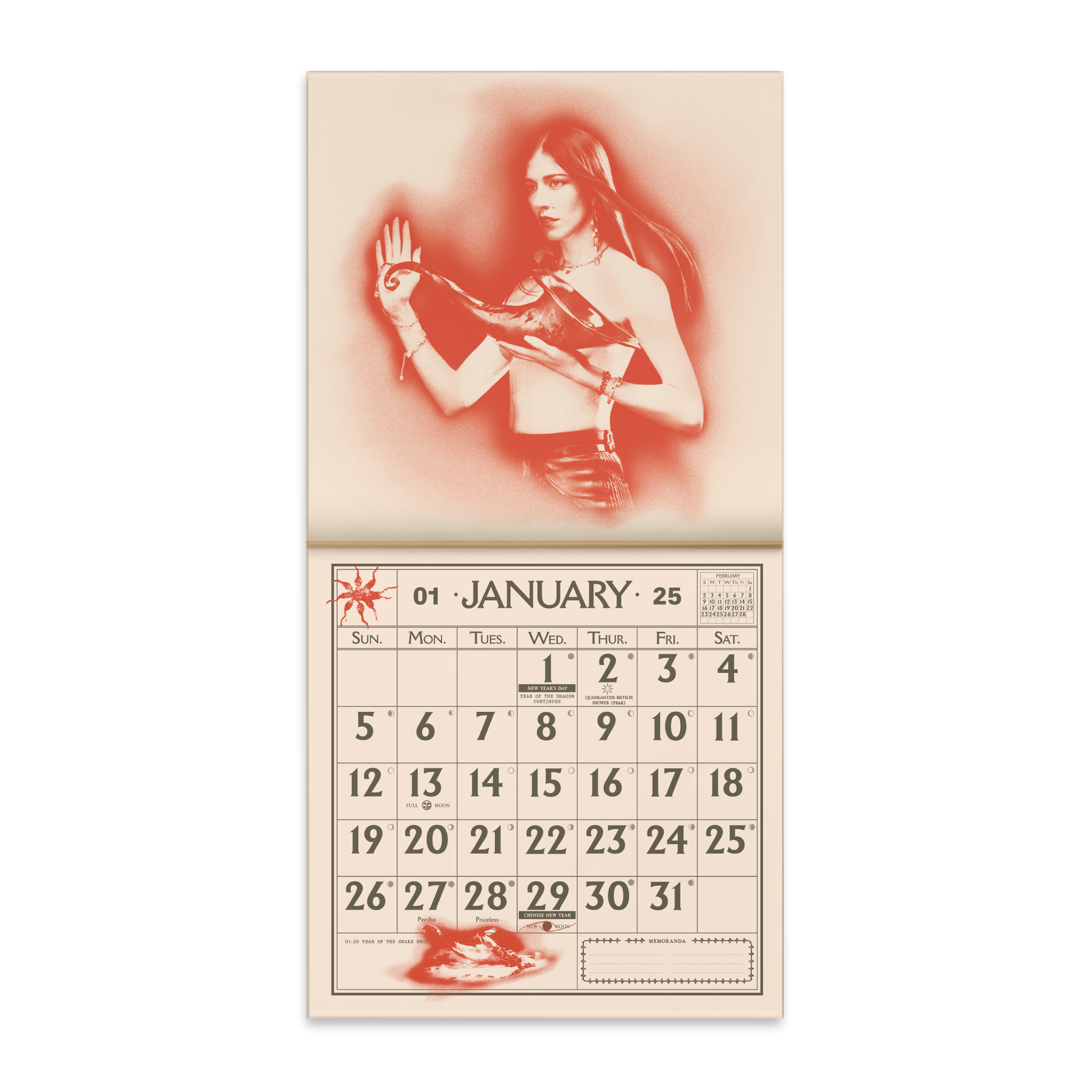 2025 DESIRE CALENDAR carolinepolachek