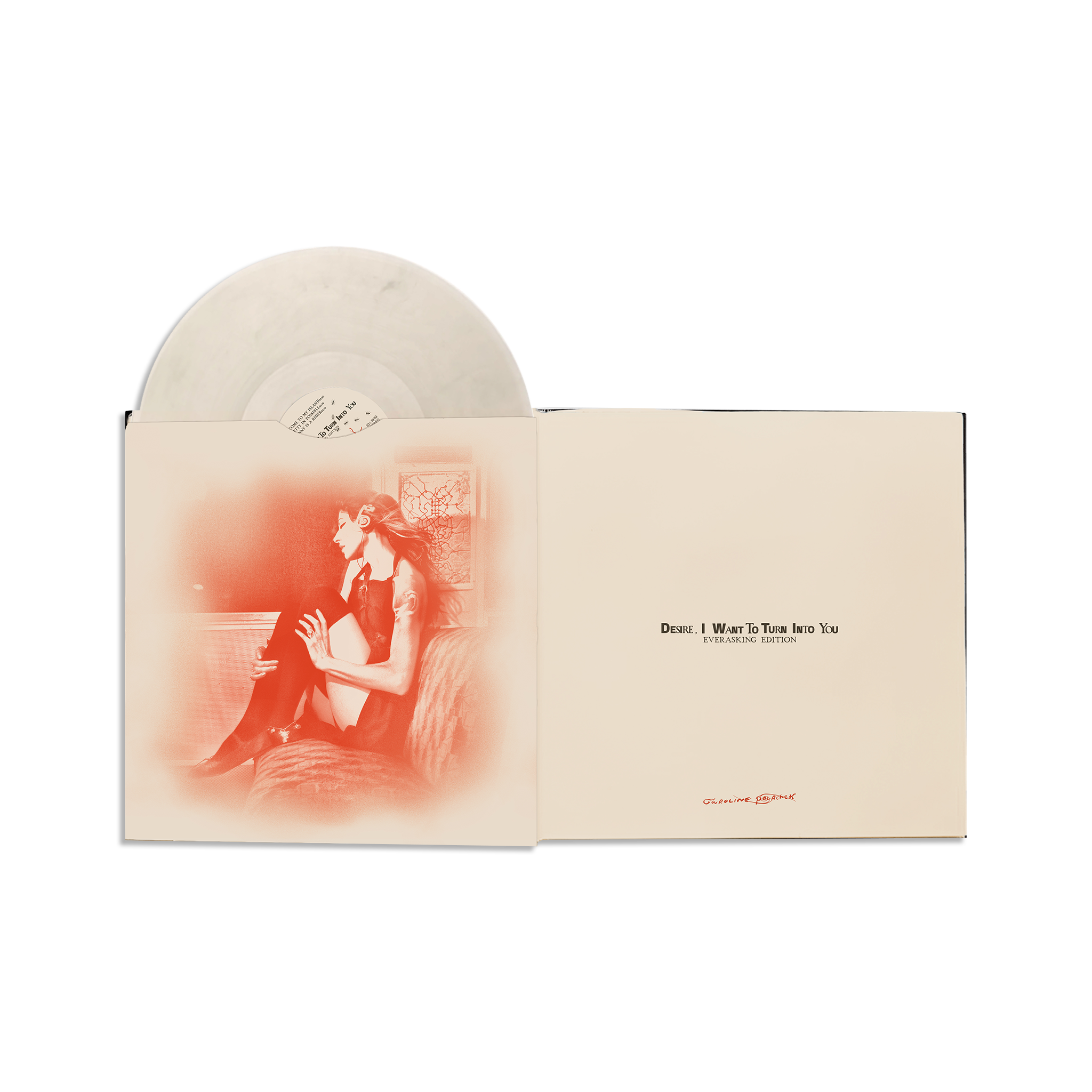 DESIRE, I WANT TO TURN INTO YOU LP: EVERASKING EDITION