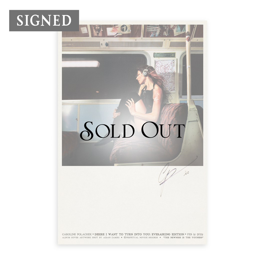 SIGNED EVERASKING POSTER