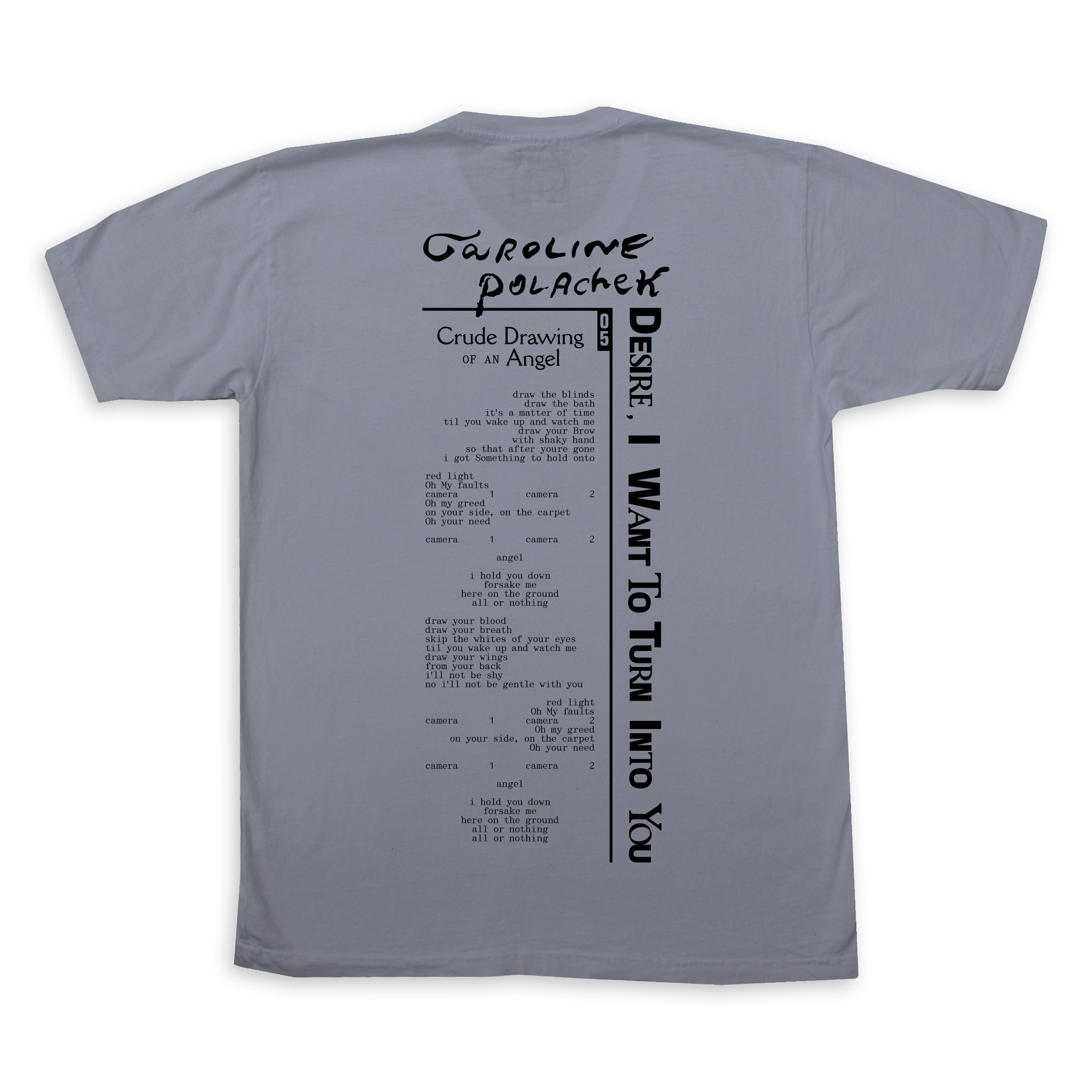 CRUDE DRAWING T-SHIRT – carolinepolachek