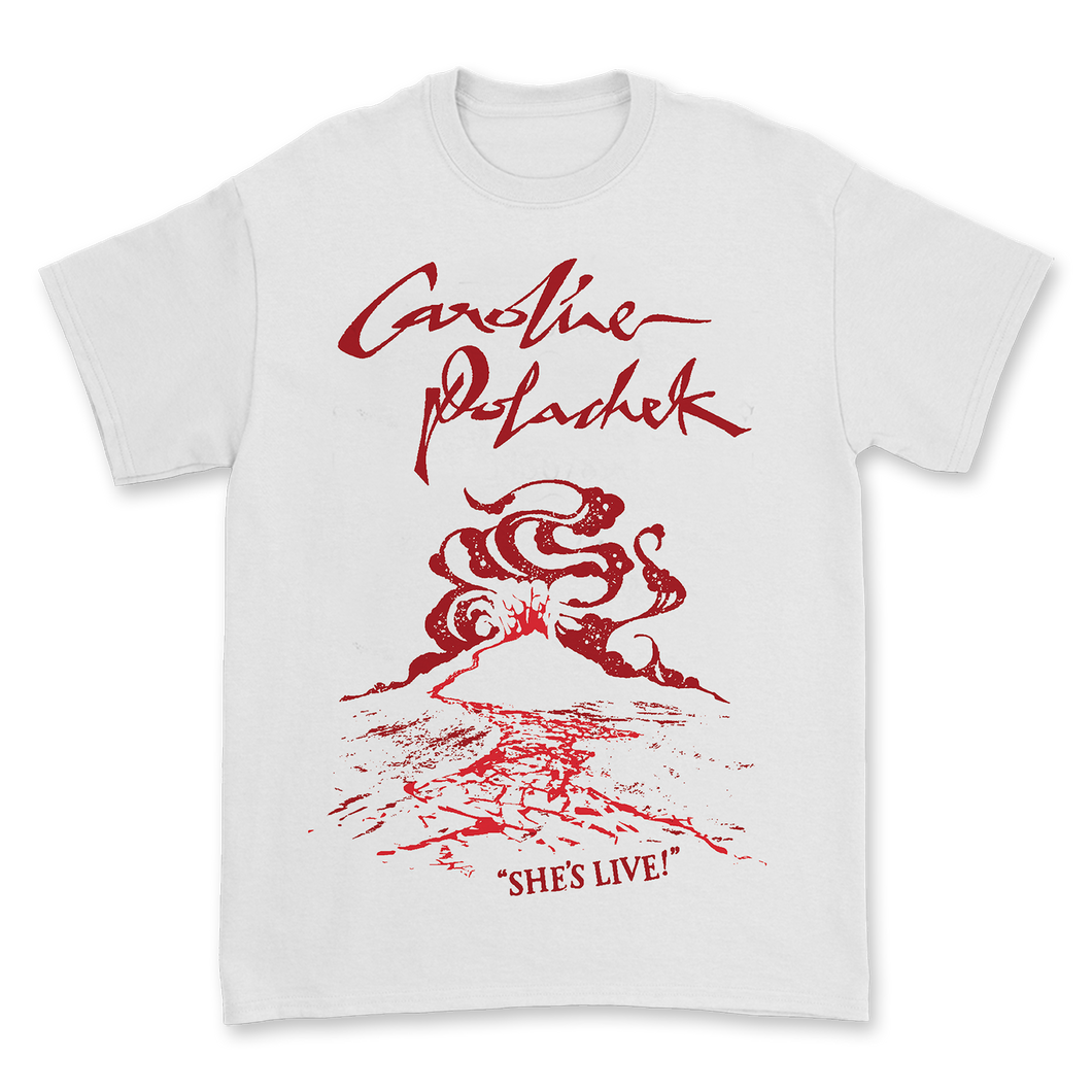 VOLCANO SPIRALING TOUR T-SHIRT – carolinepolachek VOLCANO SPIRALING TOUR T-SHIRT – carolinepolachek